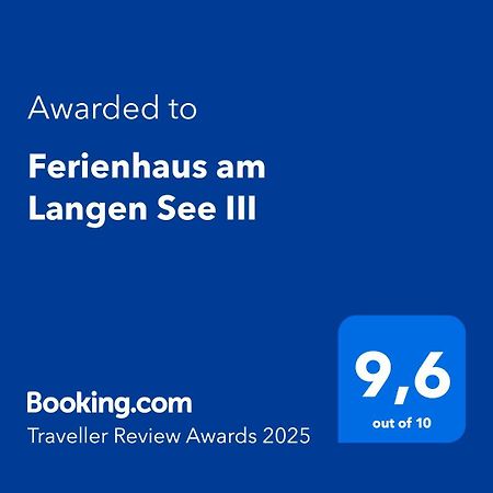 Ferienhaus Am Langen See III Heidesee 외부 사진